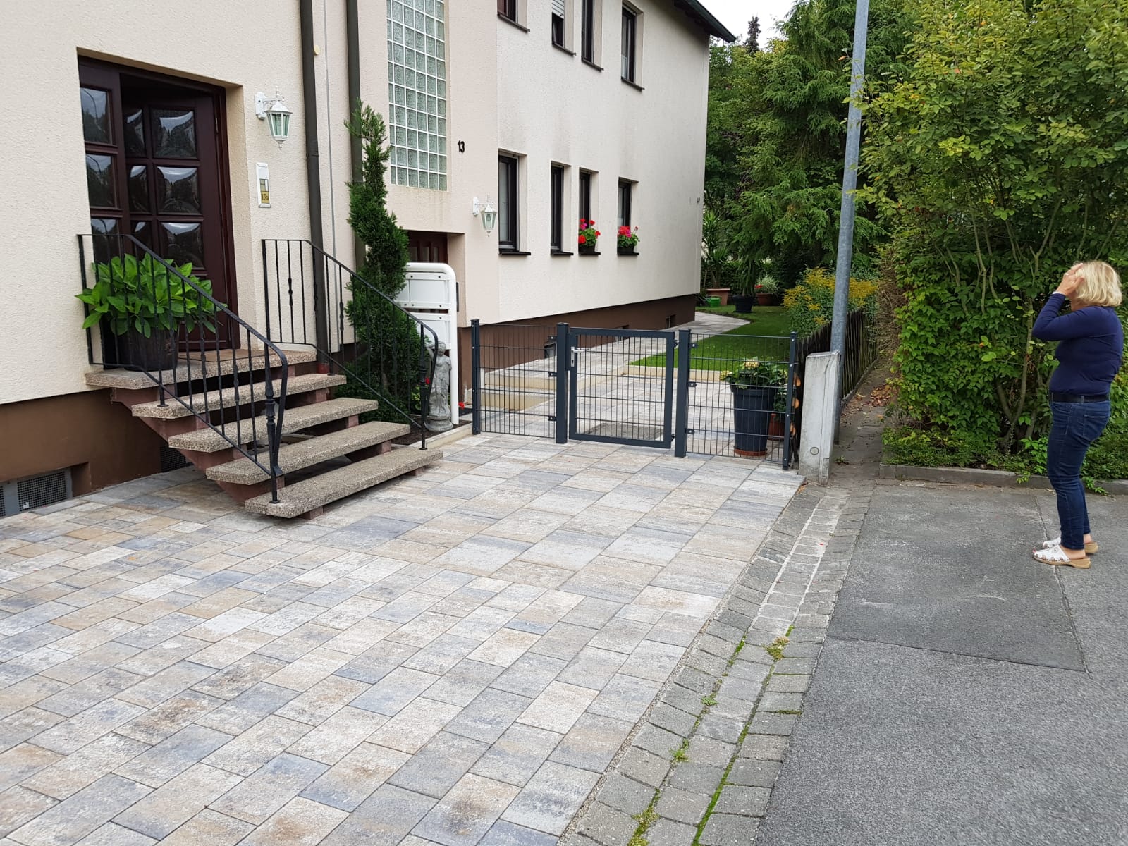 Pflasterarbeiten